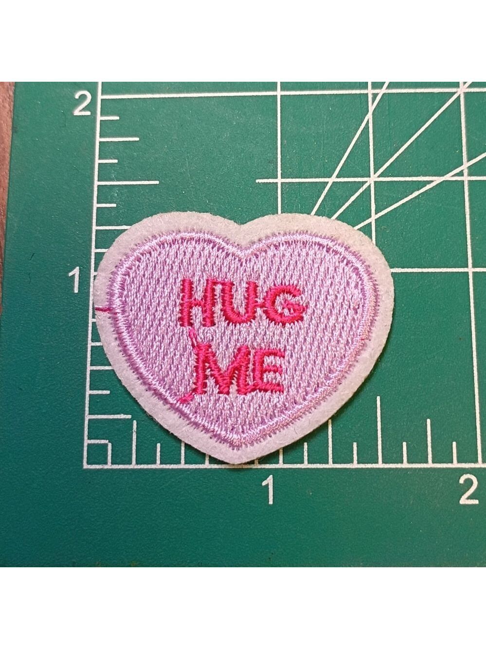 2/$10 Heart Shaped 'Hug Me' Patch